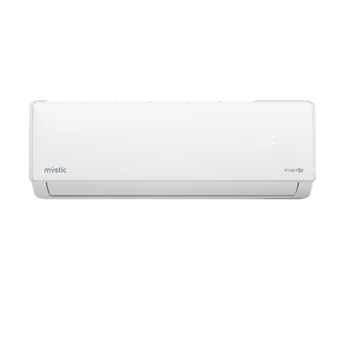 Aire acondicionado inverter Split MY-INV1293i 12000BTU Mystic, SEER 18, tuberia 100% cobre, protección anticorrosiva Dual Golden Finn, filtro de salud anti-bacterial