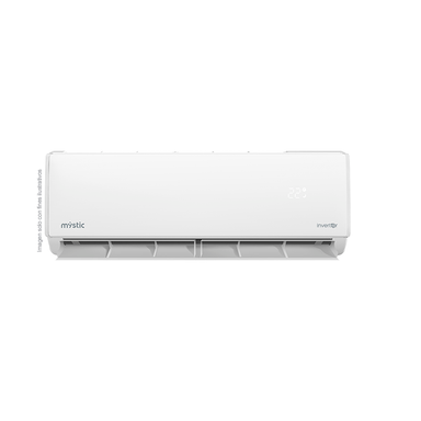 Aire acondicionado inverter Split MY-INV1293i 12000BTU Mystic, SEER 18, tuberia 100% cobre, protección anticorrosiva Dual Golden Finn, filtro de salud anti-bacterial