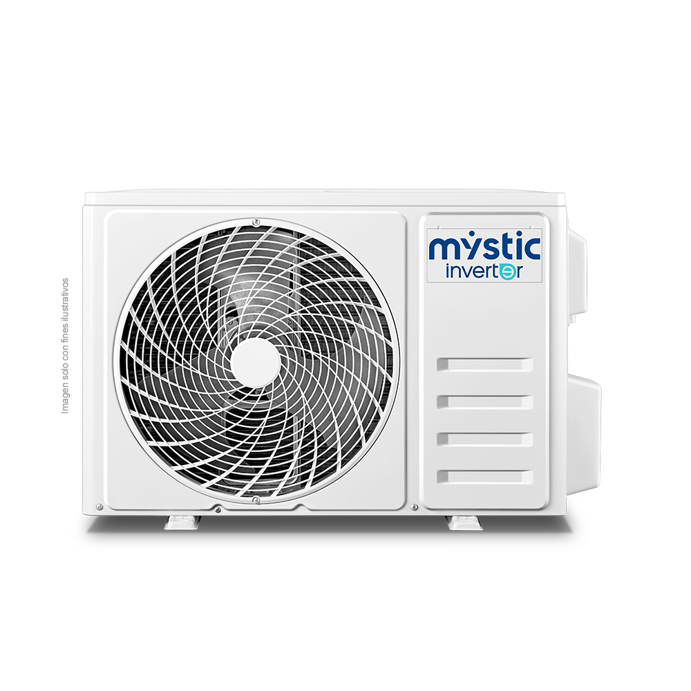 Aire acondicionado inverter Split MY-INV1293i 12000BTU Mystic, SEER 18, tuberia 100% cobre, protección anticorrosiva Dual Golden Finn, filtro de salud anti-bacterial