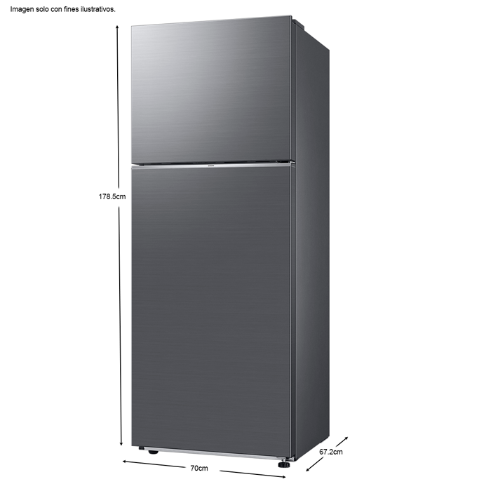 Refrigeradora Top Mount 14pc RT42DG6634S9AP Samsung Wi-fi