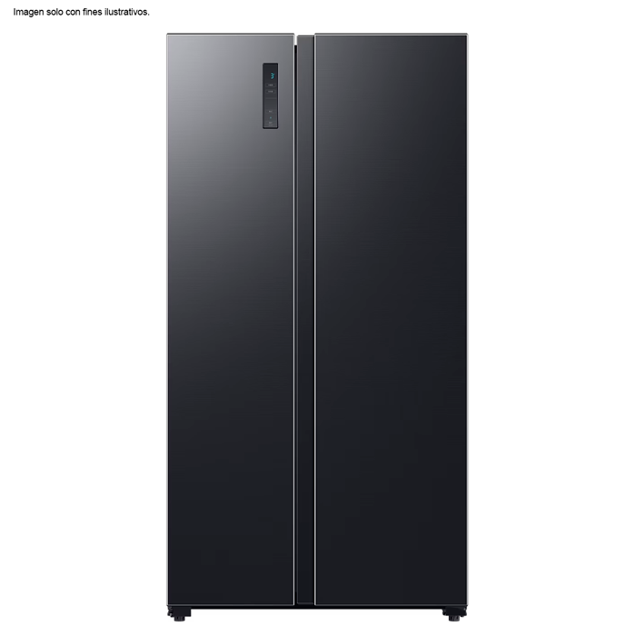 Refrigeradora Side by Side de 18pc RS52B3000B4/AP Samsung color negro suave.