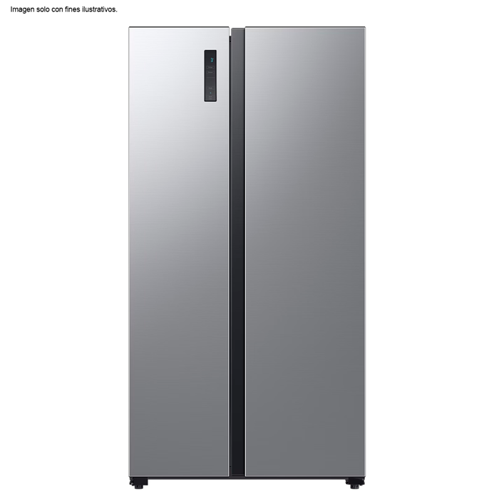 Refrigeradora Side by Side 18pc RS52B3000m9/AP color silver Samsung