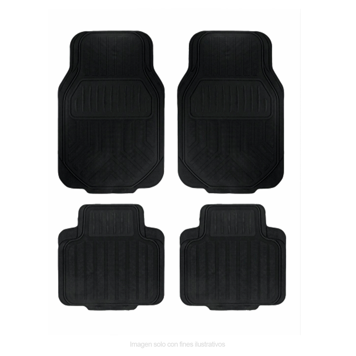 Juego de alfombras de PVC 4 piezas EKO2000 Swiss Drive