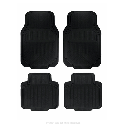 Juego de alfombras de PVC 4 piezas EKO2000 Swiss Drive