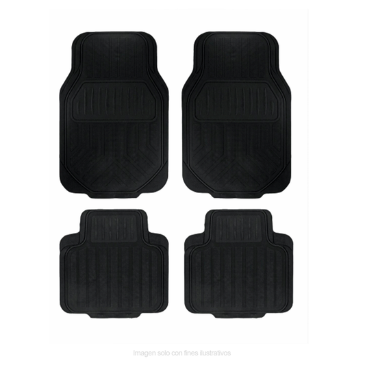 Juego de alfombras de PVC 4 piezas EKO2000 Swiss Drive