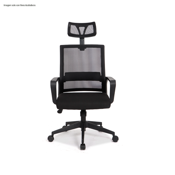 Silla de oficina FC-5 en color negro