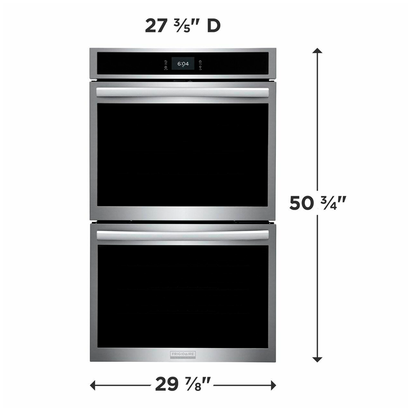 Horno doble empotrable GCWD3067AF Figidaire Airfryer