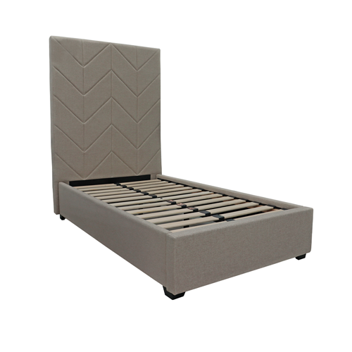 Cama Twin P2073-0019 color beige