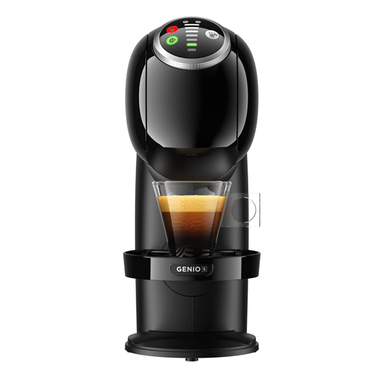 Maquina de Café Nescafé Automática Genio S Plus Dolce Gusto Negra + 8 Cajas de Capsulas Starbucks