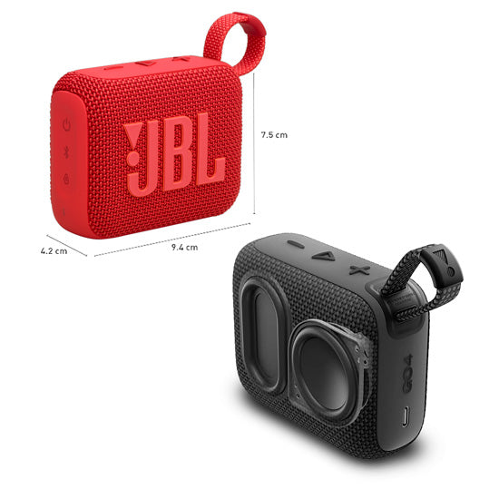 Bocina portátil GO 4 JBLGO4REDAM JBL en color rojo