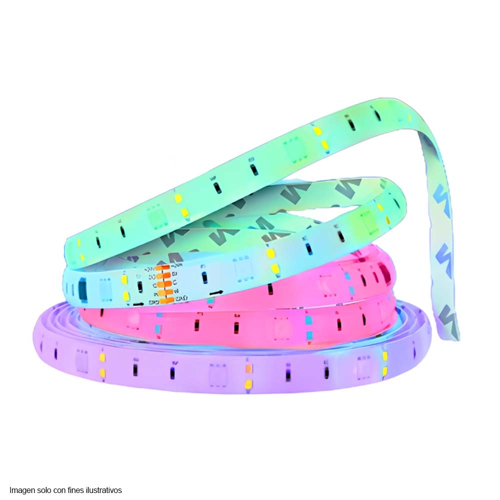 Cinta LED Smart RGBIC de 5m NHB-S613 110-220V Nexxt