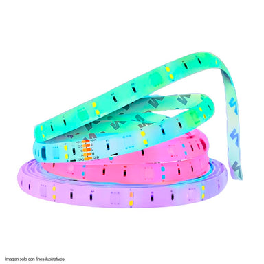 Cinta LED Smart RGBIC de 5m NHB-S613 110-220V Nexxt