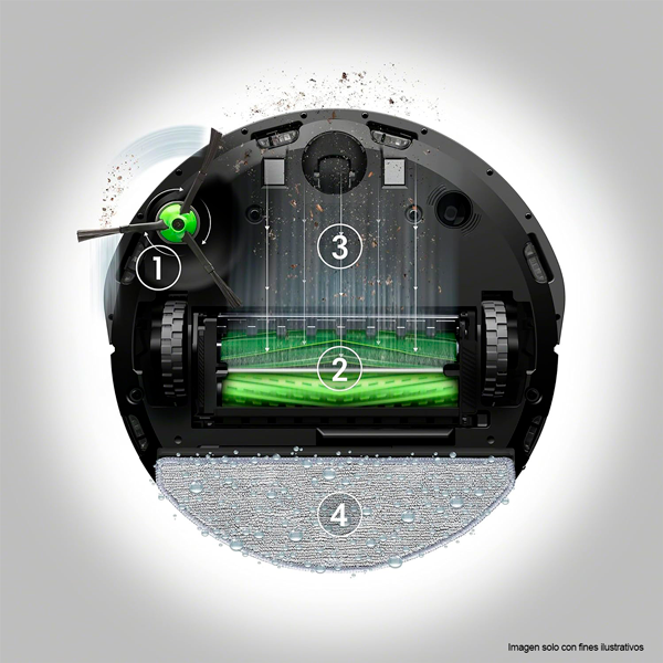 ASPIRADORA 2 EN 1 ROOMBA I517020