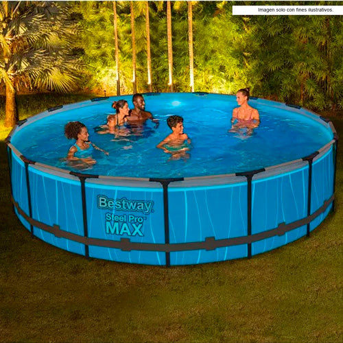 Piscina con marco de metal 561GC 15 X 42" - 4.57M X 1.07M Bestway