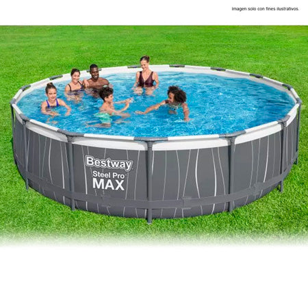 Piscina con marco de metal 561GC 15 X 42" - 4.57M X 1.07M Bestway