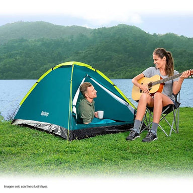Tienda de acampar 68085 Bestway, tamaño 210cm x 210cm x 130cm