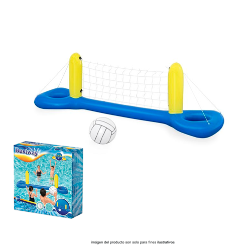 Juguete inflable Volleyball 52133 Bestway tamaño 83" X 25"/2.52M X 64CM