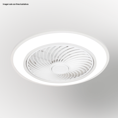 Abanico de techo 20" con iluminación LED con control remoto CM2029FRC Sankey
