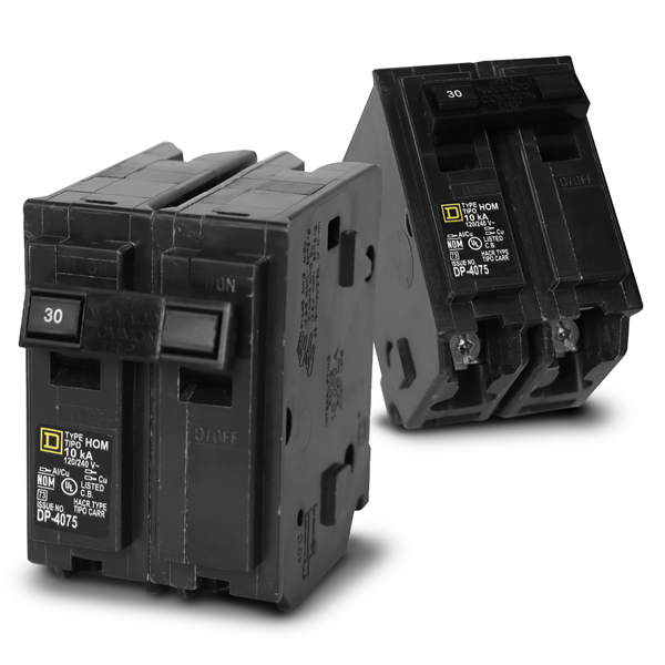 Breaker Homeline 2 polos 30Amp HOM230 compatible con GE