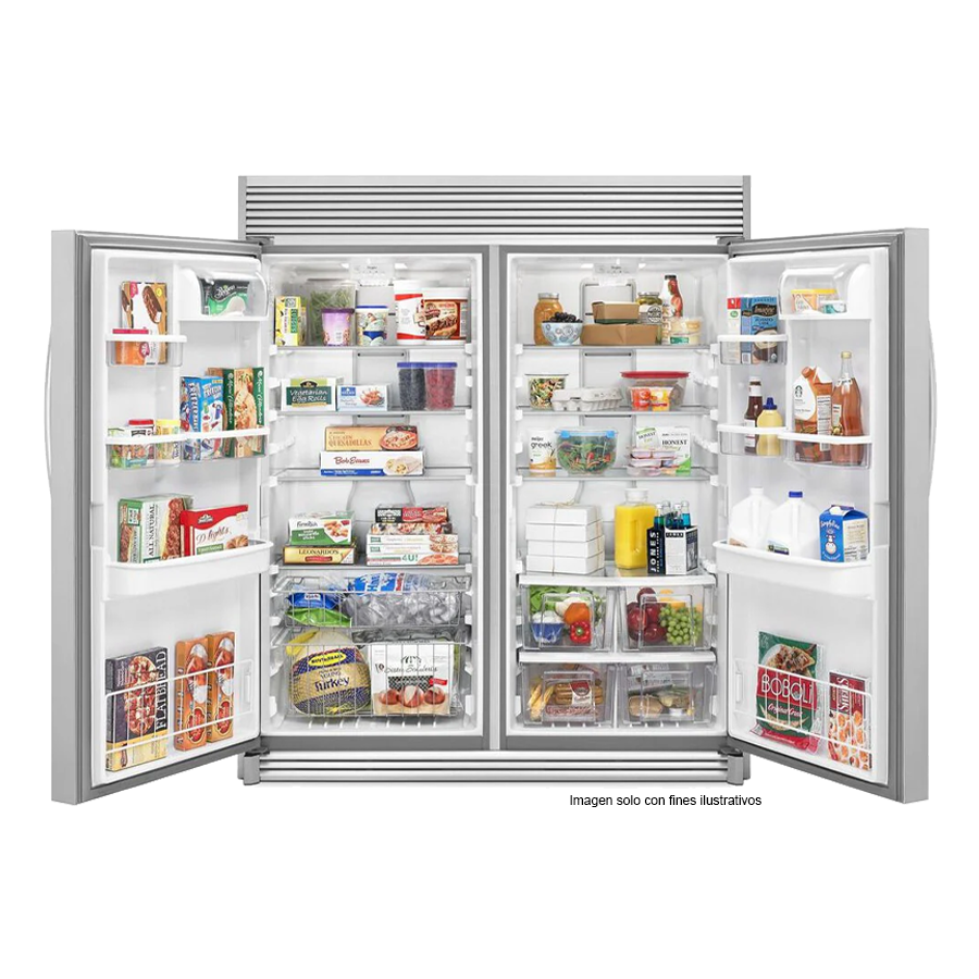 Combo Whirlpool Refrigeradora WSR57R18DM + Congelador WSZ57L18DM + SIDEKICK SKT60M