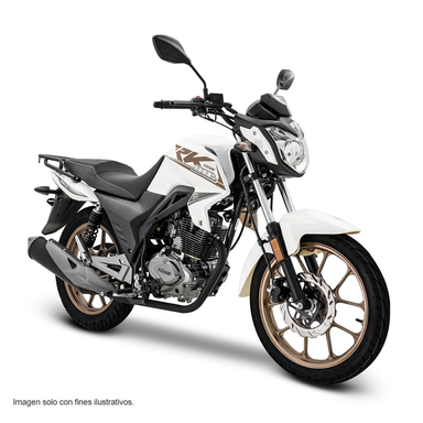 Moto RK150 Keeway 15cc color blanco