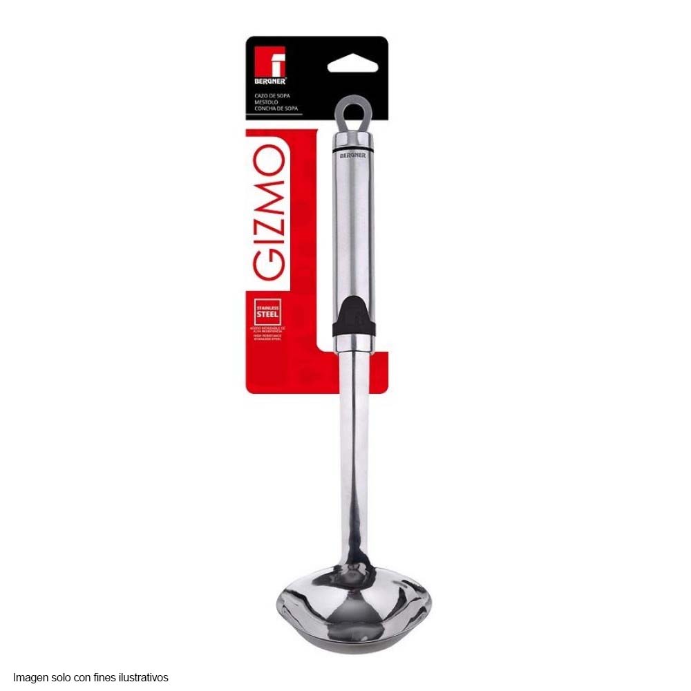 Cuchara Sopera 33cm BG-3237  Bergner acero inoxidable