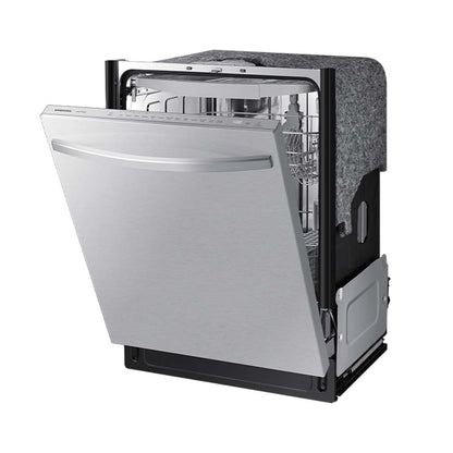 Lavaplatos 24" DW80CG5451SRAA Samsung con 3 estantes mandos ocultos Storm Wash