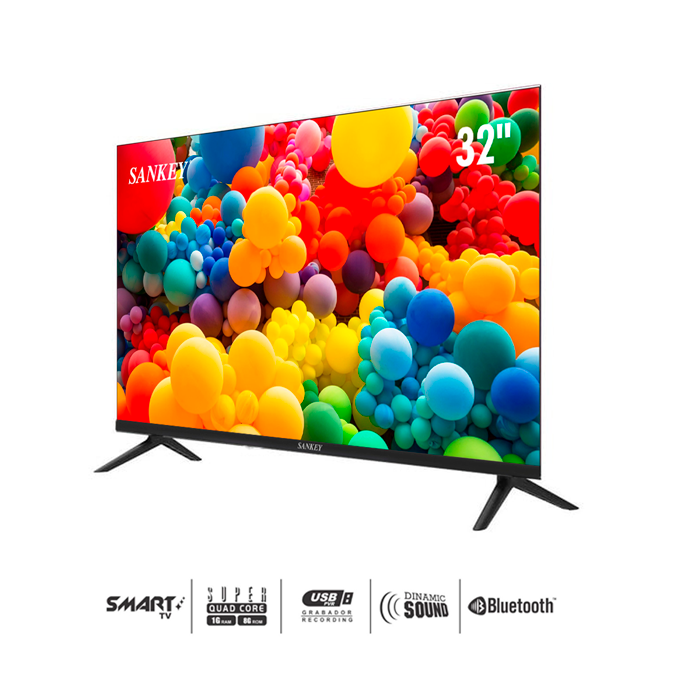 Televisor Led Smart de 32" HD Sankey CLED32SDF5