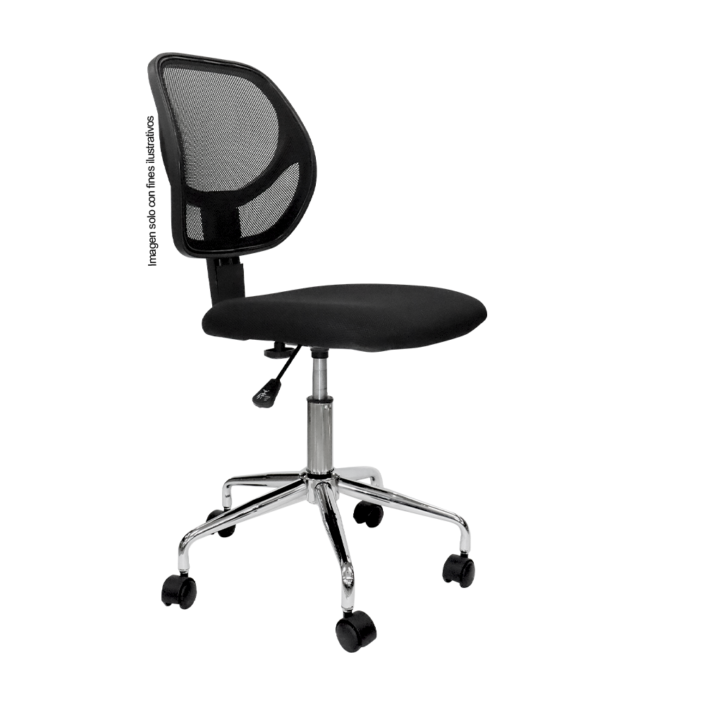 Silla de oficina CM853-1045MNA-1 color negro
