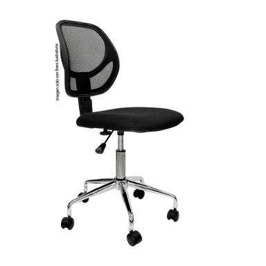 Silla de oficina CM853-1045MNA-1 color negro