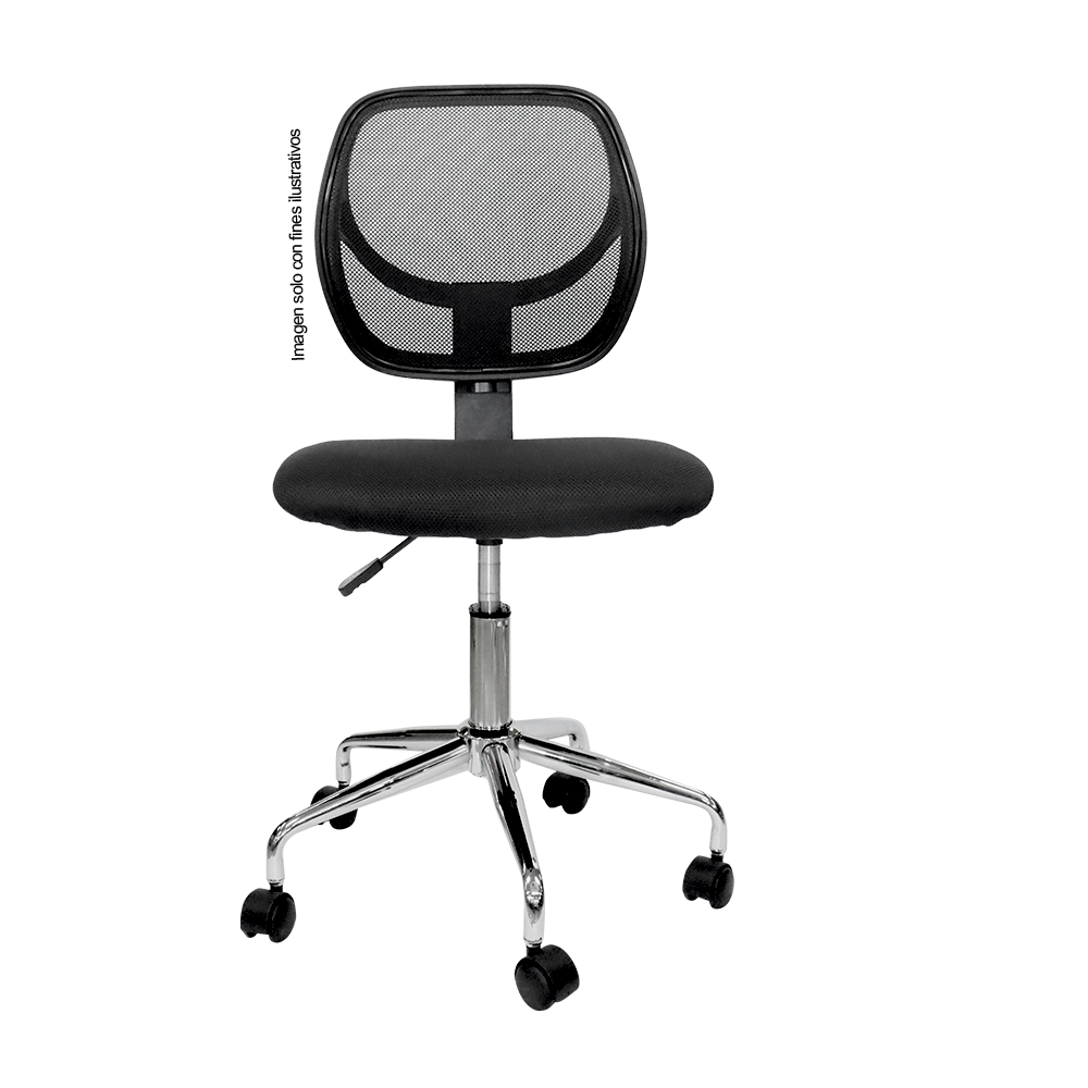 Silla de oficina CM853-1045MNA-1 color negro