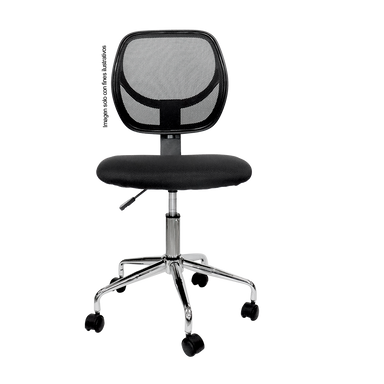 Silla de oficina CM853-1045MNA-1 color negro