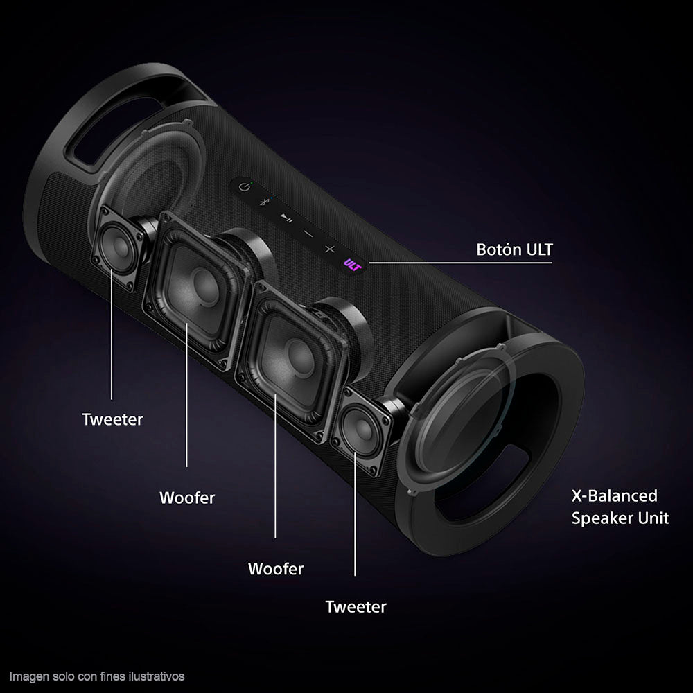 Parlante inalámbrico SRS-ULT70//CLA7 Sony Portátil Bluetooth