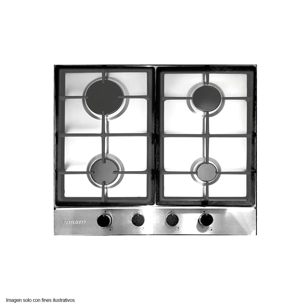 Estufa empotrable 24" NPC-24PRO Nisato, acero inoxidable