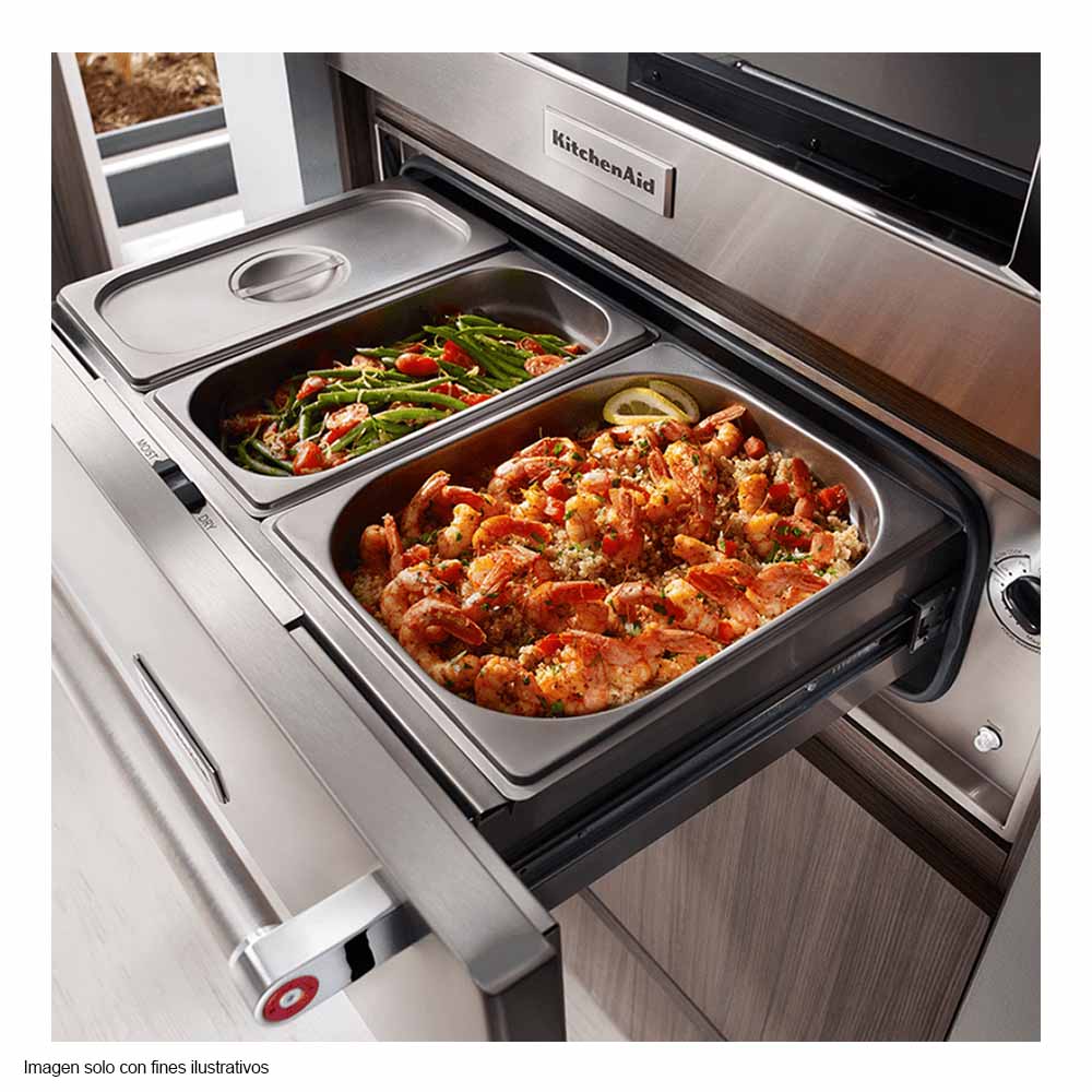 Cajón calentador de 30" KOWT100ESS de Kitchen Aid