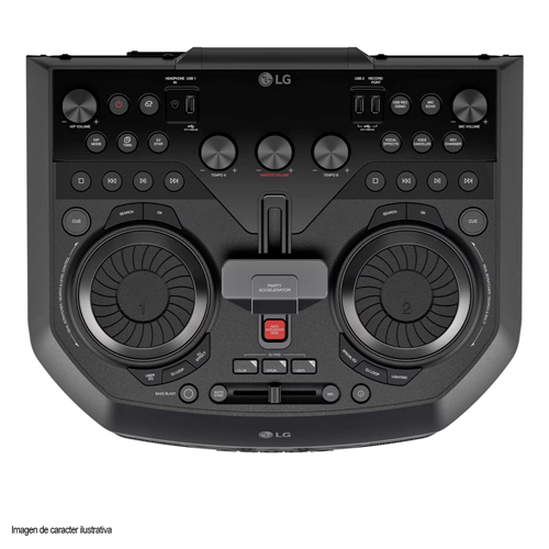 Minicomponente Xboom OK99M LG 2000 W Karaoke y Multi Jukebox