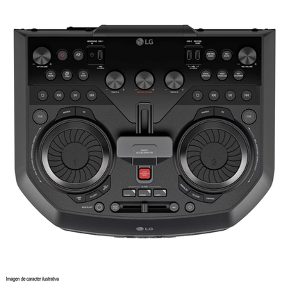 Minicomponente Xboom OK99M LG 2000 W Karaoke y Multi Jukebox