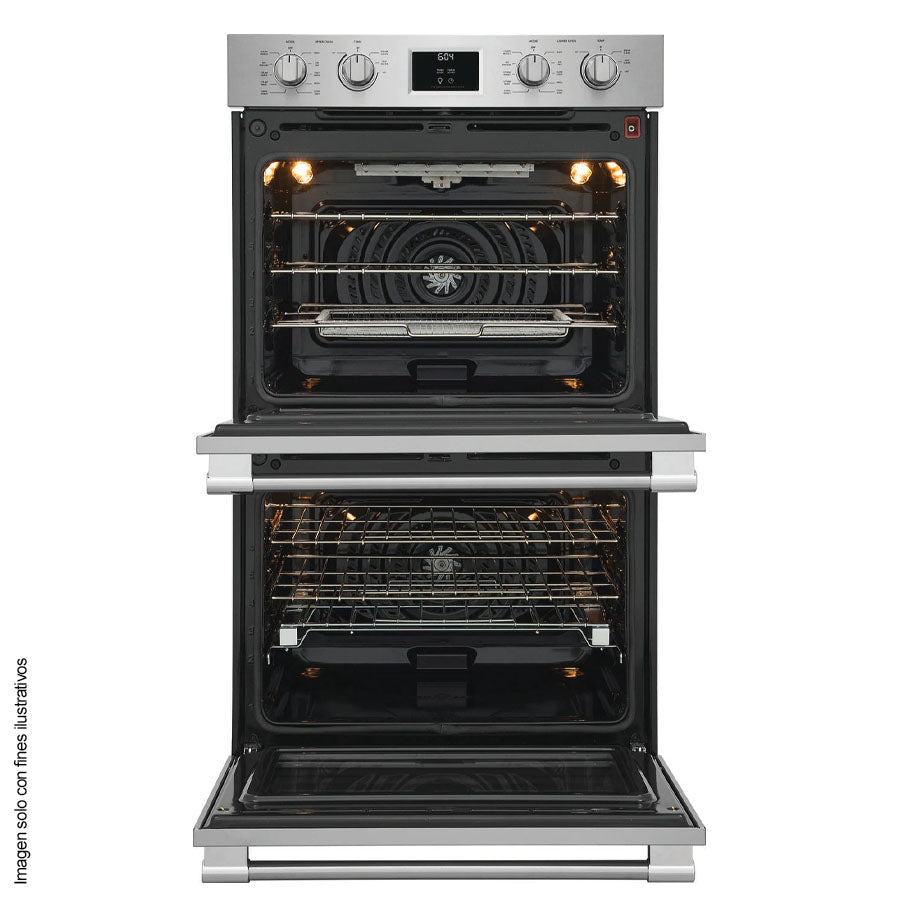 Horno empotrable profesional doble capacidad total 10.6pc PCWD3080AF  Frigidare