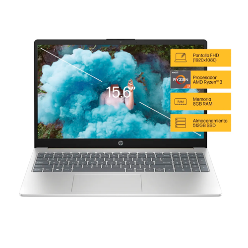 Laptop 15-FC0043LA Ryzen3 15.6