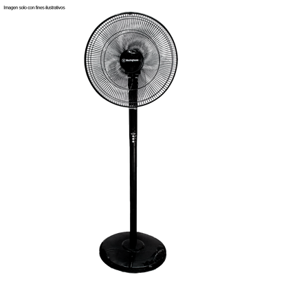 Abanico pedestal 16" 79022 Westinghouse 3 velocidades control remoto