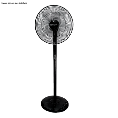 Abanico pedestal 16" 79022 Westinghouse 3 velocidades control remoto
