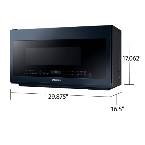 Microondas con extractor de 2.1pc ME21A706BQN/AA Samsung