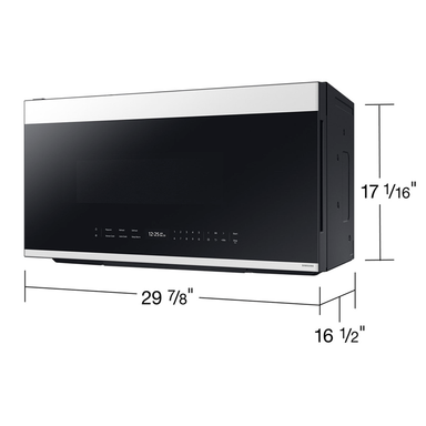 Microondas con extractor 2.1pc  Bespoke Smart ME21DB670012AA Samsung