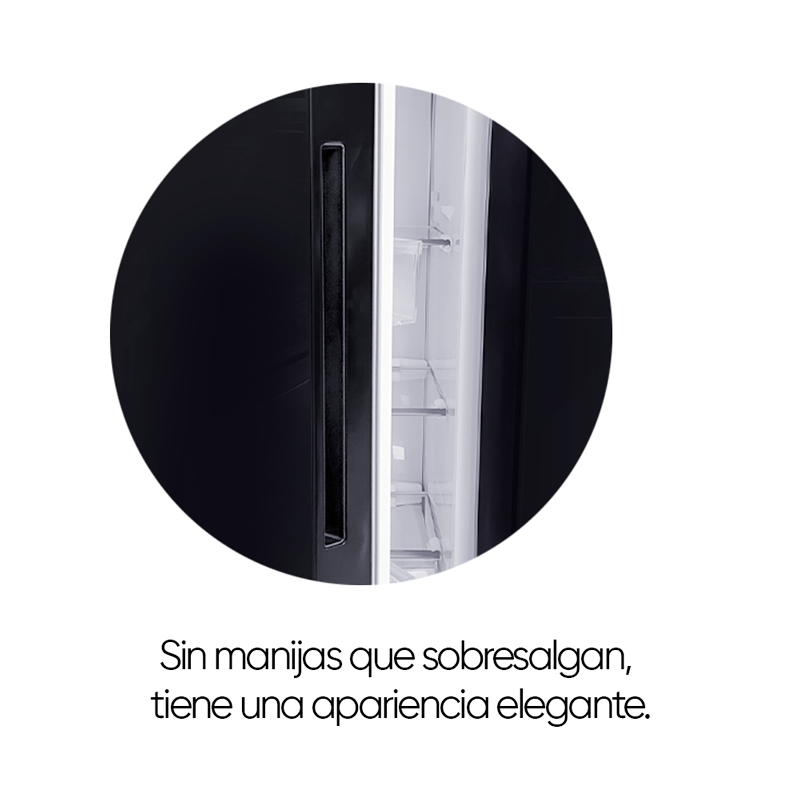 Refrigeradora NRF-715GSMH 17pc Nisato Side by Side inverter