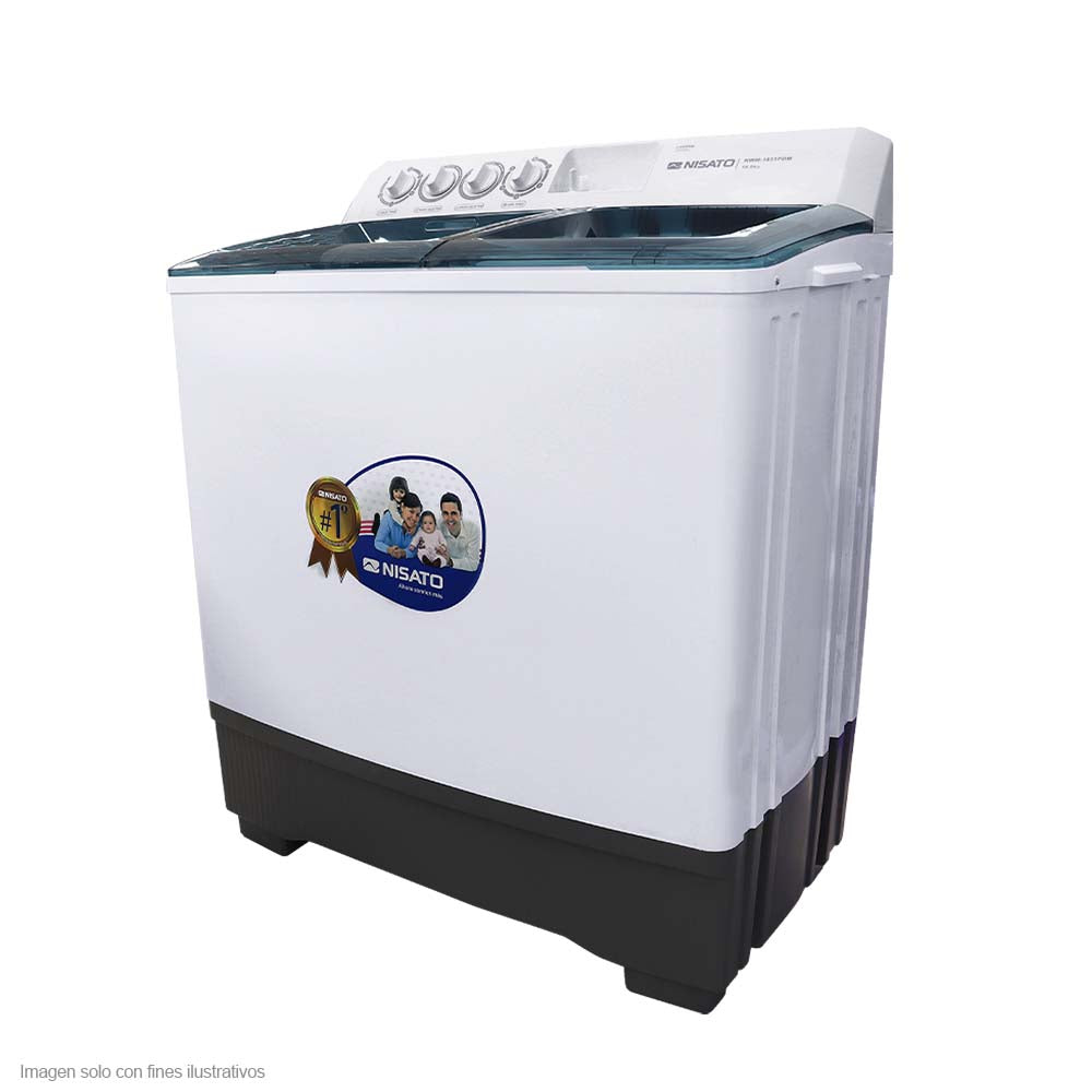 Lavadora 18kg NWM-1851PDM Semi automática  Nisato