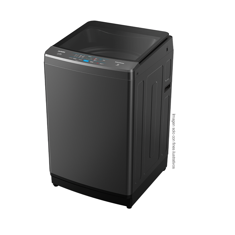 Lavadora automática, carga superior,13kg WM-A1305 Mystic, 8 funciones de lavado, bloqueo de niños, color gris