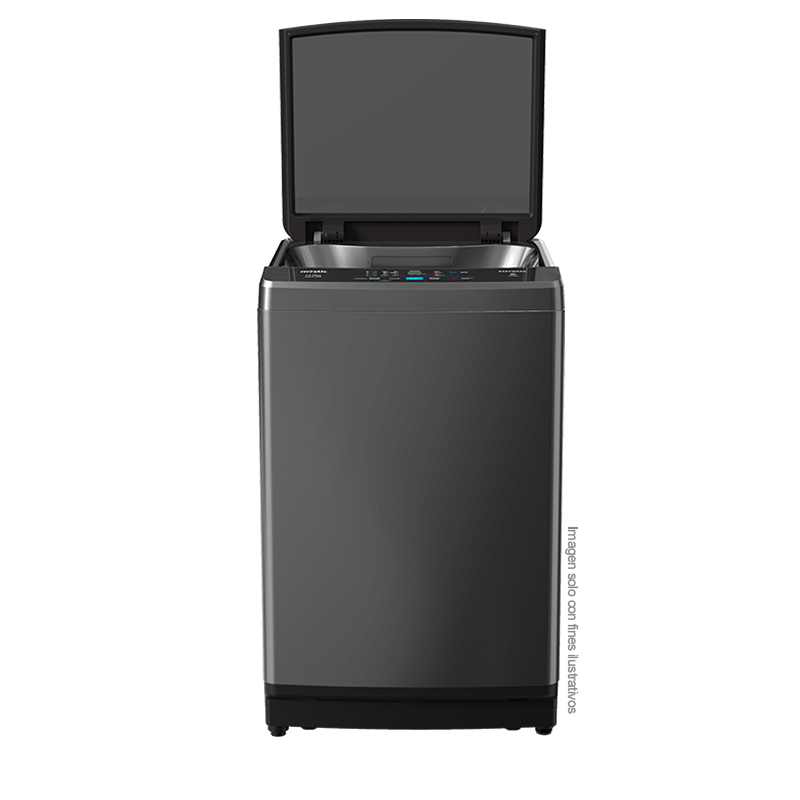 Lavadora automática, carga superior,13kg WM-A1305 Mystic, 8 funciones de lavado, bloqueo de niños, color gris