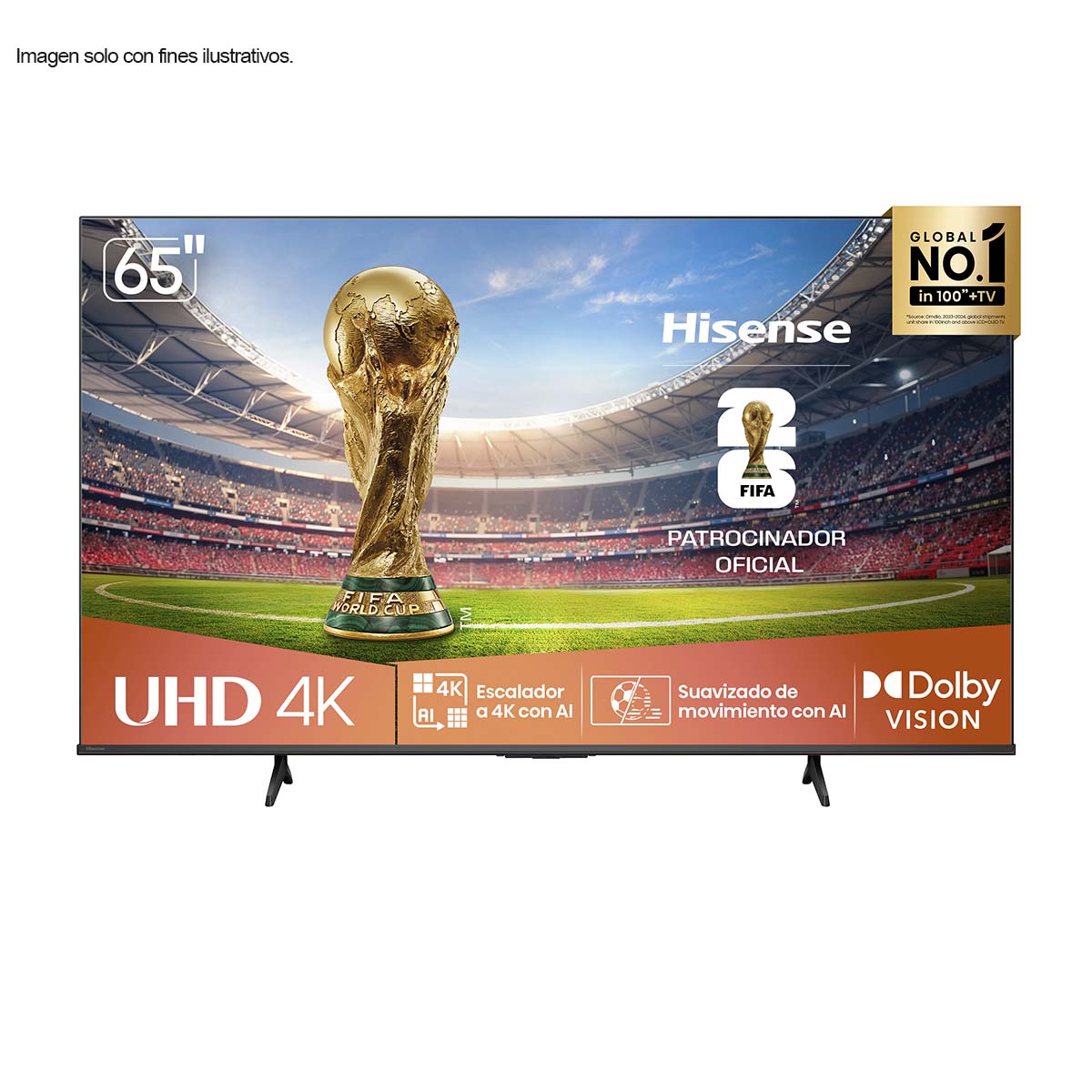 Televisor 65" 4K Led Smart 65A6NV Hisense