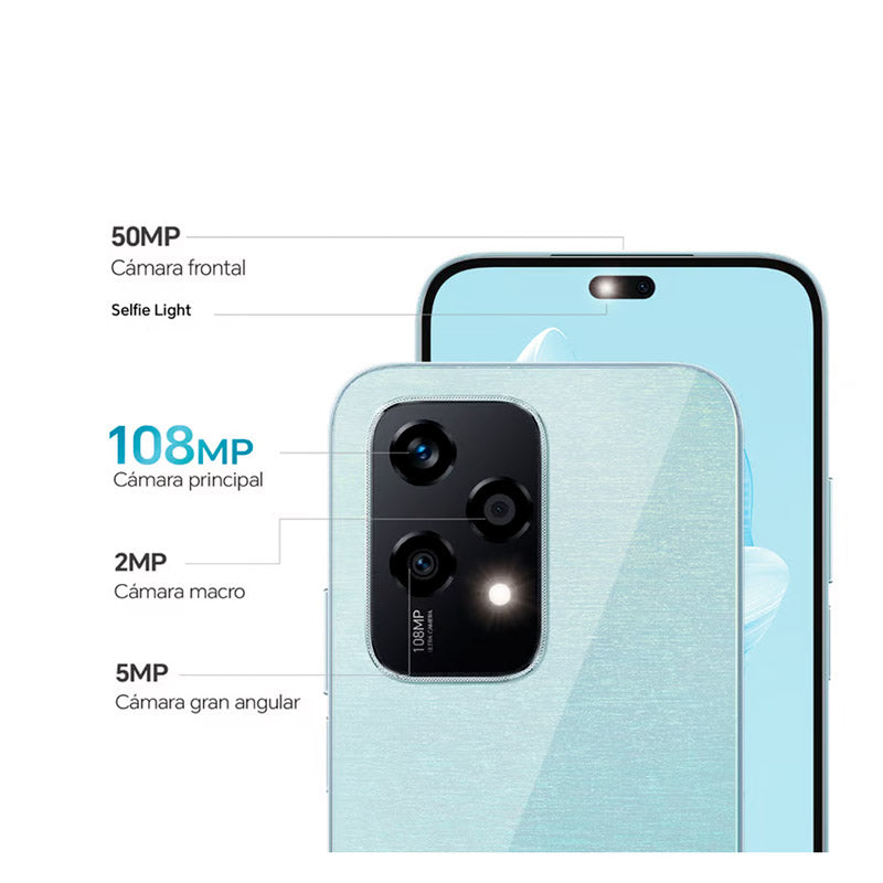 Celular Honor 200 lite 8GB 256GB color Starry blue dual card