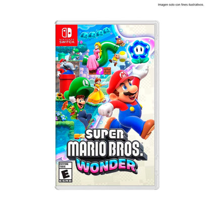 Nintendo HW SWITCH 1.1 neon  ENINHRD-S-KAB1C incluye juego Super Mario Wonder